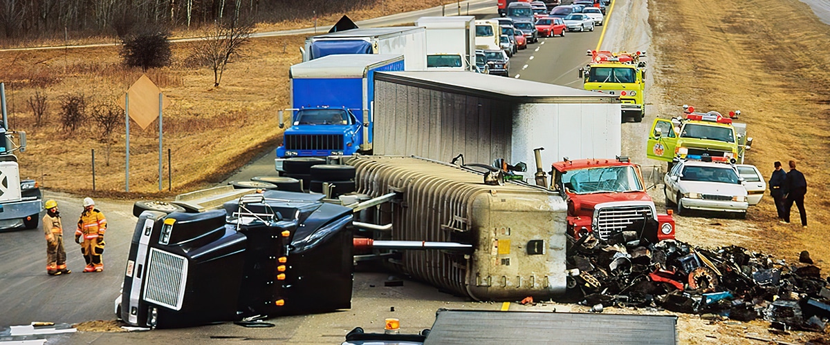 Causas más comunes de accidentes de tráiler en Kansas City