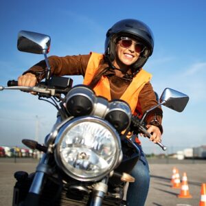 Safety tips for motorcycle riders. 